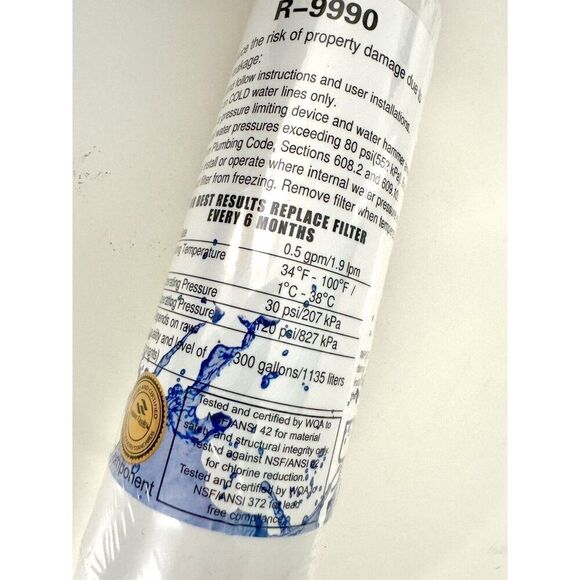 New Refresh R-9990 Water Filter Lg LT600P 46-9990 5231JA2006B - Picture 7 of 7